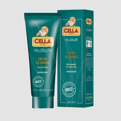 Cella Milano Organic krem na holeni s aloe vera 150ml