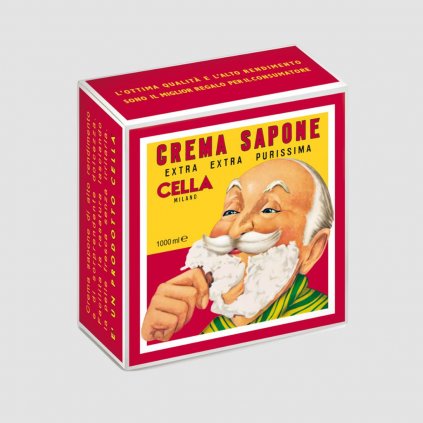 Cella Milano Cream Soap krem na holeni 1000ml