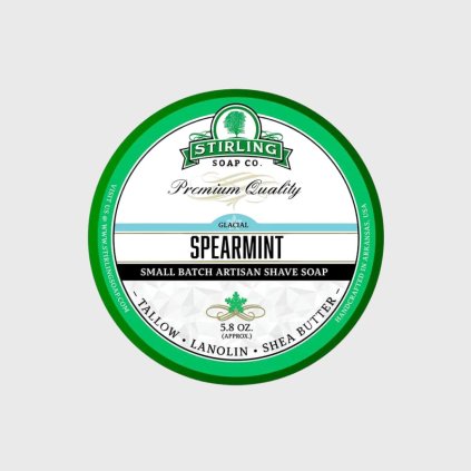 Stirling Soap Company Spearmint mýdlo na holení