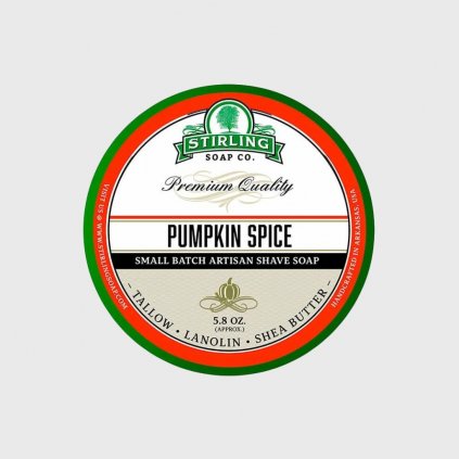 Mýdlo na holení Stirling Soap Pumpkin Spice 170 ml