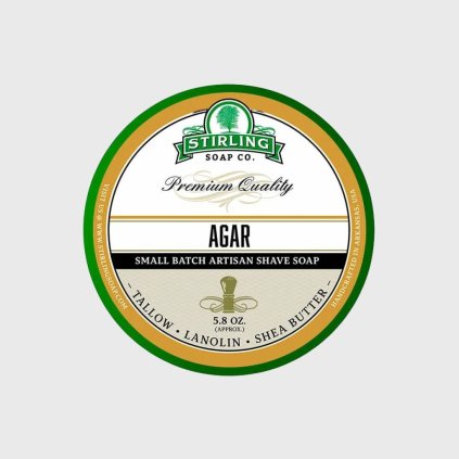 Stirling Soap AGAR mýdlo na holení 170 ml