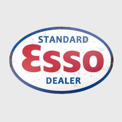 Dekorativní cedule Esso Standard Dealer