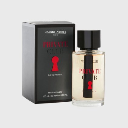 Jeanne Arthes Pánská toaletní voda Private Club EDT Citron, Kardamom & Černý pepř, 100ml