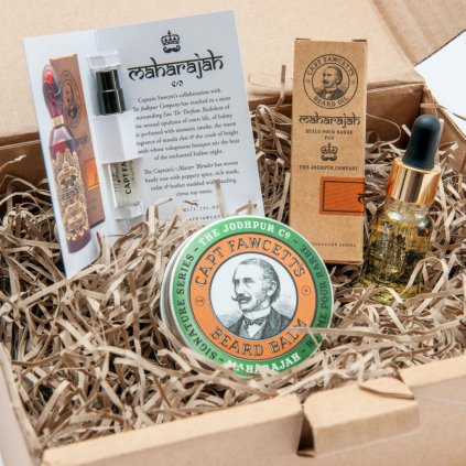 Captain Fawcett Maharajah Oil, Balm & Parfum Gift Set
