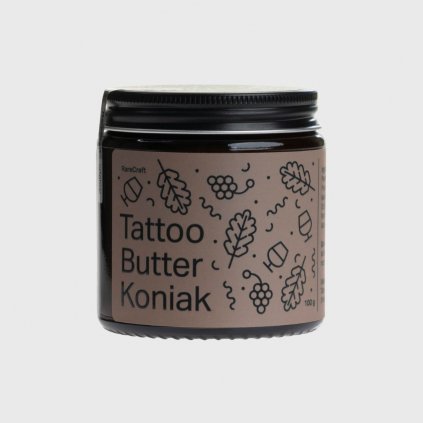 Máslo na tetování RareCraft Koniak Tattoo Butter 100 g