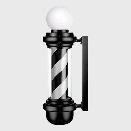Ascari Barber Pole Black & White