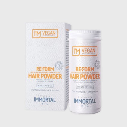 Stylingový pudr na vlasy Immortal VEGAN Re Form Hair Powder 20g