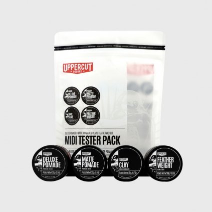 Uppercut Midi Tester Pack set vlasových stylingů 4x30g