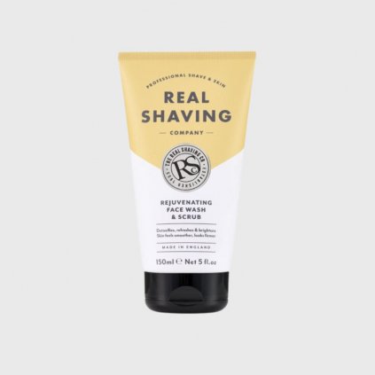 Real Shaving Co Pánský pleťový mycí gel a peeing 2v1, 150ml