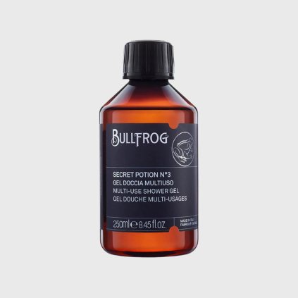 Bullfrog Secret Potion N3 Multi Use Shower Gel univerzální mycí gel na tělo, obličej a vlasy 250 ml