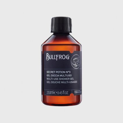Bullfrog Secret Potion N3 Multi Use Shower Gel univerzální mycí gel na tělo, obličej a vlasy 250 ml