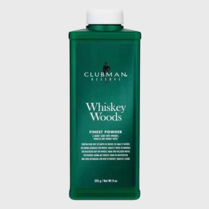 Clubman Pinaud Whiskey Woods Finest Powder tělový pudr 255g