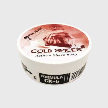 Phoenix Artisan Cold Spices CK 6 FORMULA mýdlo na holení 113g