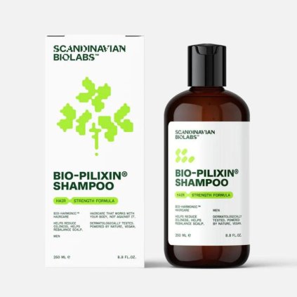 Scandinavian Biolabs Bio Pilixin® Pánský šampon pro podporu růstu vlasů, 250ml