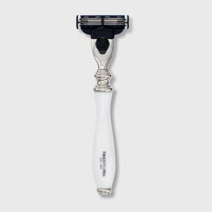 Truefitt & Hill Wellington Mach3 Razor Porcelain