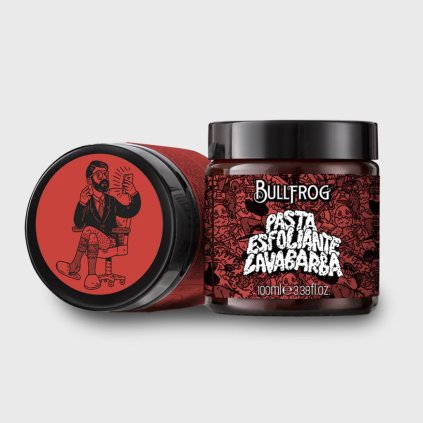 Bullfrog Business Bro exfoliační čisticí pasta na vousy 100 ml