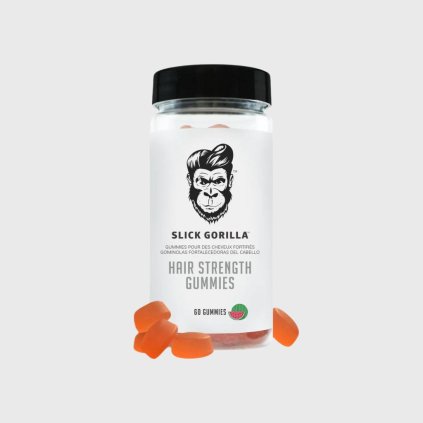 Slick Gorilla Hair Strength Gummies vitamíny pro posílení vlasů 60 ks