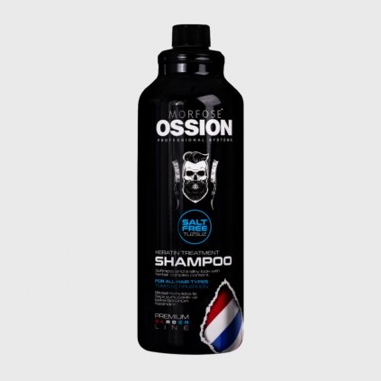 Morfose Ossion Salt Free Keratin Treatment Shampoo keratinový šampon pro muže 1000ml
