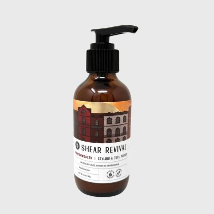 Shear Revival Commonwealth Styling & Curl Primer krém na kudrliny a vlasový pre styler 96 g