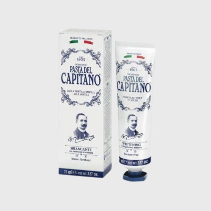 Pasta del Capitano Whitening bělící zubní pasta 75 ml