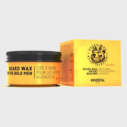 Immortal NYC Beard King Beard Wax stylingový vosk na vousy 50 ml