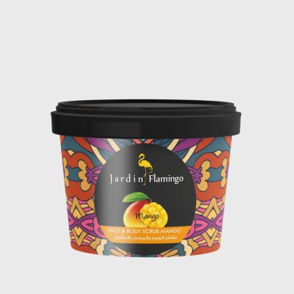 Jardin Flamingo Mango Face & Body Scrub peeling na tělo a obličej 400 g