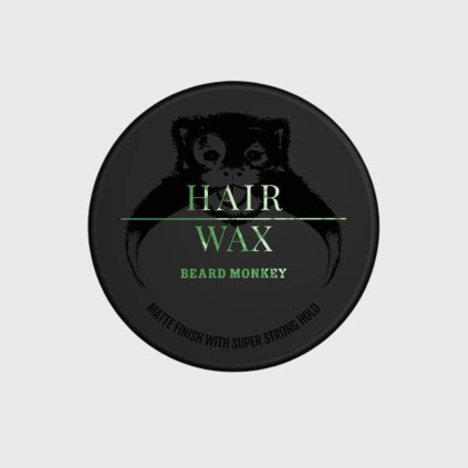 Beard Monkey Hair Wax Super Strong silný stylingový vosk na vlasy 100 ml