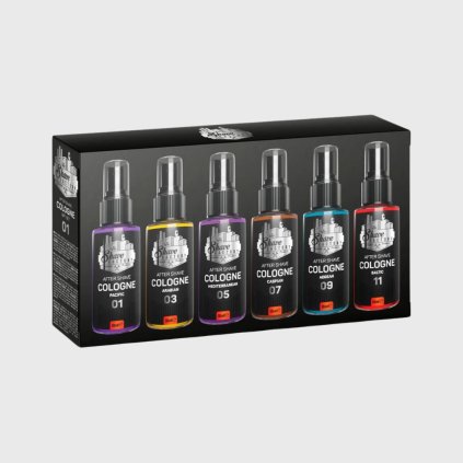 The Shave Factory dárková sada kolínských vod 6x50ml