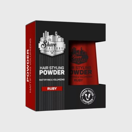 The Shave Factory Hair Styling Powder Ruby pudr na vlasy 20 g