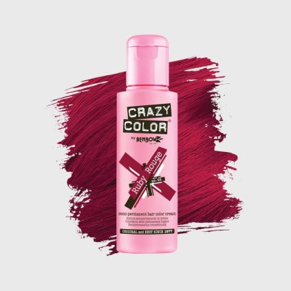 Crazy Color Ruby Rouge No.66 barva na vlasy 100 ml