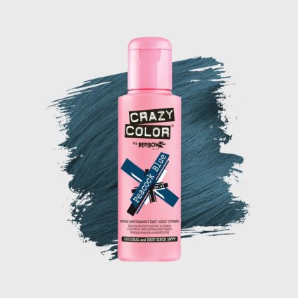 Crazy Color Peacock Blue No.45 barva na vlasy 100 ml