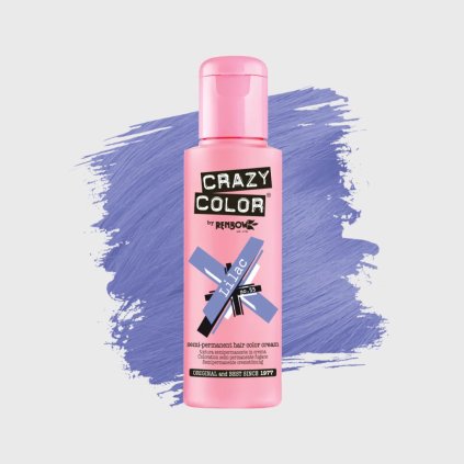 Crazy Color Lilac No.55 barva na vlasy 100 ml