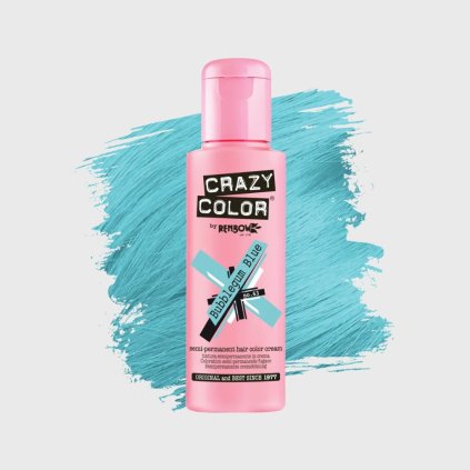Crazy Color Bubblegum Blue No.63 barva na vlasy 100 ml