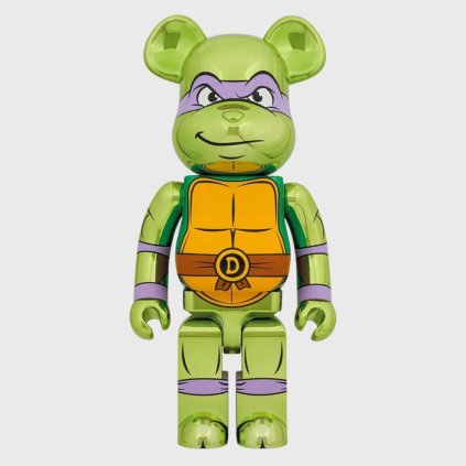MEDICOM TOY 1000% BE@RBRICK Donatello Chrome Teenage Mutant Ninja Turtles