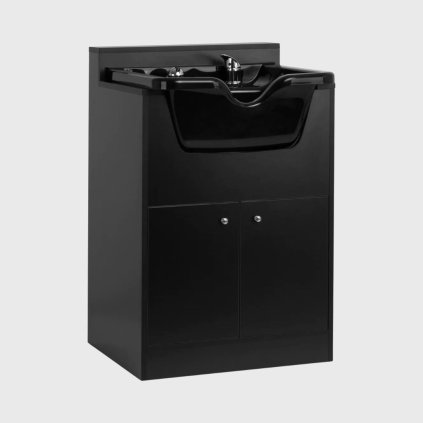 Kadeřnický:holičský mycí box MB01 černý