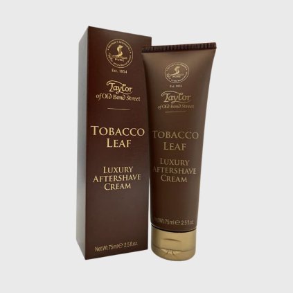 Taylor Of Old Bond Street Luxury Aftershave Cream Tobacco Leaf balzám po holení 75ml