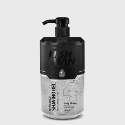 Nish Man Shaving Gel Easy Shave gel na holení 1000 ml