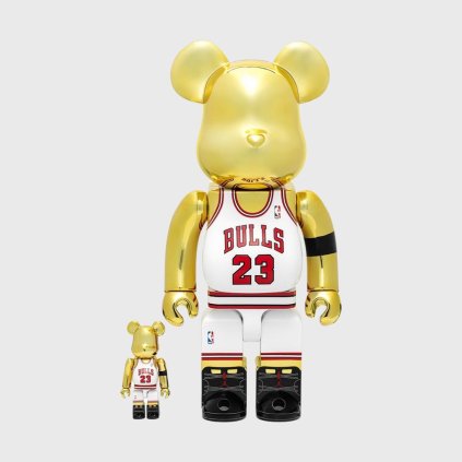 MEDICOM TOY 400% & 100% BE@RBRICK Michael Jordan 1991 World Champion (NBA)