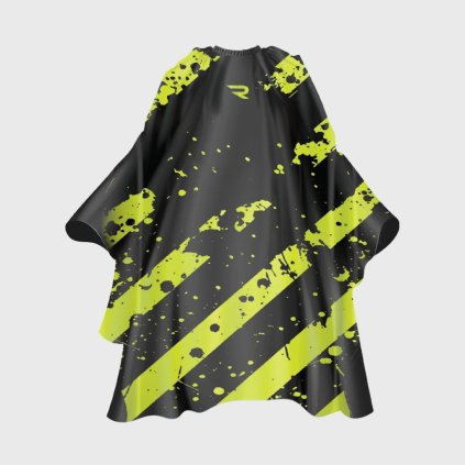 ROVRA Barber Cape Splash Green:Black
