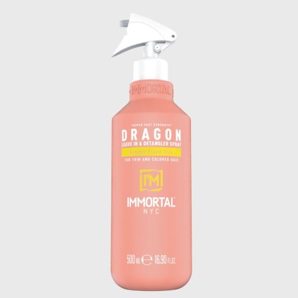 Immortal NYC Dragon Leave In & Detangler Spray bezoplachový kondicionér a sprej na rozčesávání 500 ml