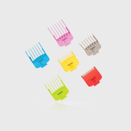 ROVRA Magnetic Colored Guards magnetické barevné nástavce na střihací strojky