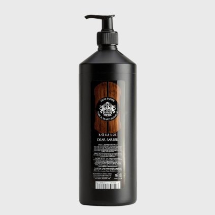 Dear Barber Hair & Beard Shampoo šampon na vlasy a vousy 1000 ml