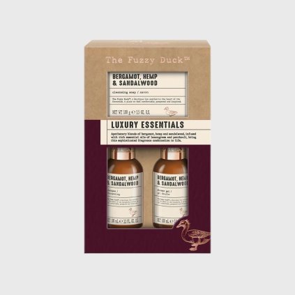 Baylis & Harding Pánská dárková sada péče o tělo a vlasy Bergamot, Konopí & Santalové dřevo, 3ks