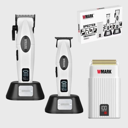 WMARK NG 8638 KIT Barber Clipper + Trimmer + Shaver sada profesionálních strojků
