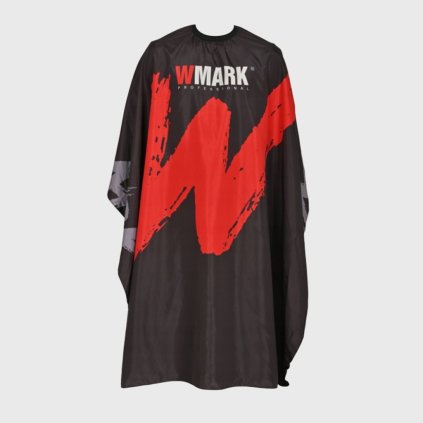 WMARK RED W Barber Cape kadeřnická pláštěnka