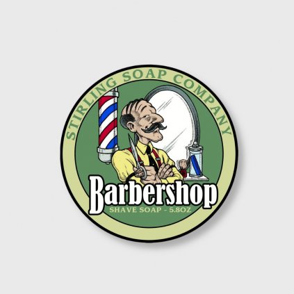 stirling soap company barbershop mydlo na holeni