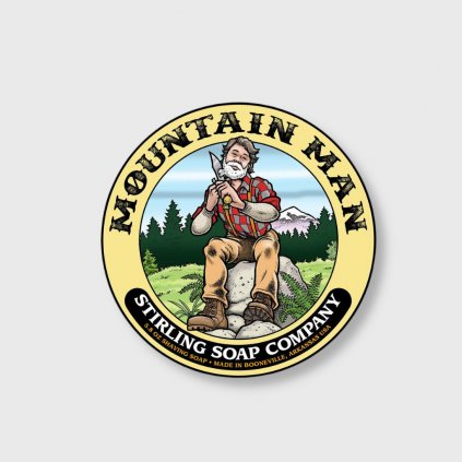 stirling soap company mountain man mydlo na holeni