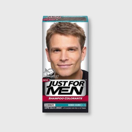 just for men color shampoo dark blonde