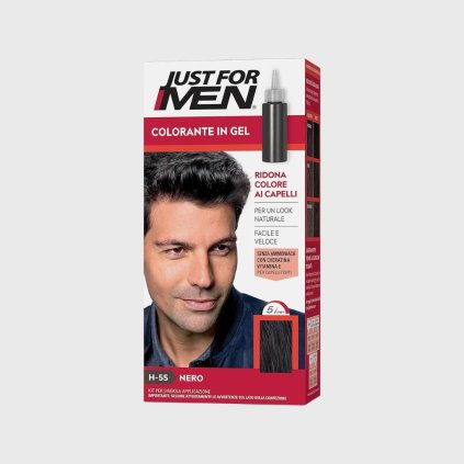 Just For Men Barvicí šampon na vlasy Black:Černá H 55