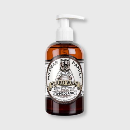 mbf woodland beard wash